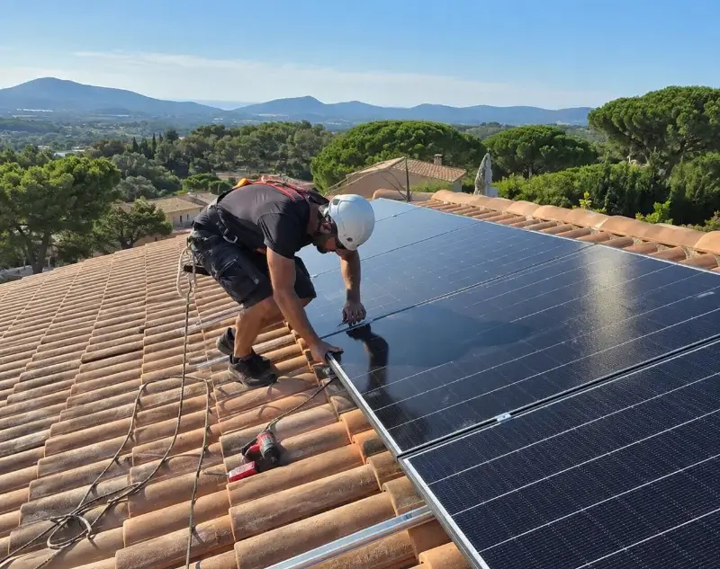 Installateur panneaux solaires Chanas — pose photovoltaïque sur toiture
